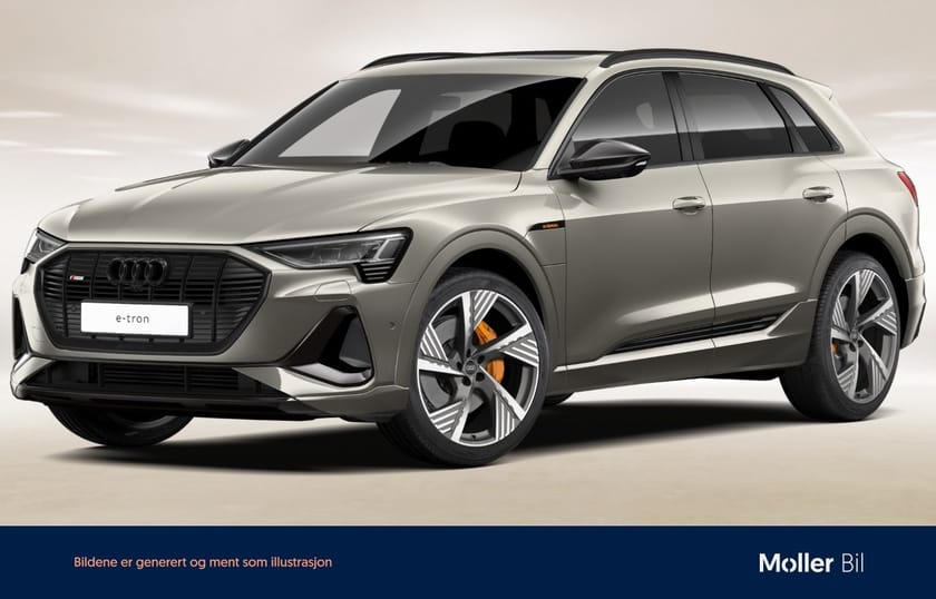 Bilde 1 av Audi e-tron 55 quattro s line sp black edit