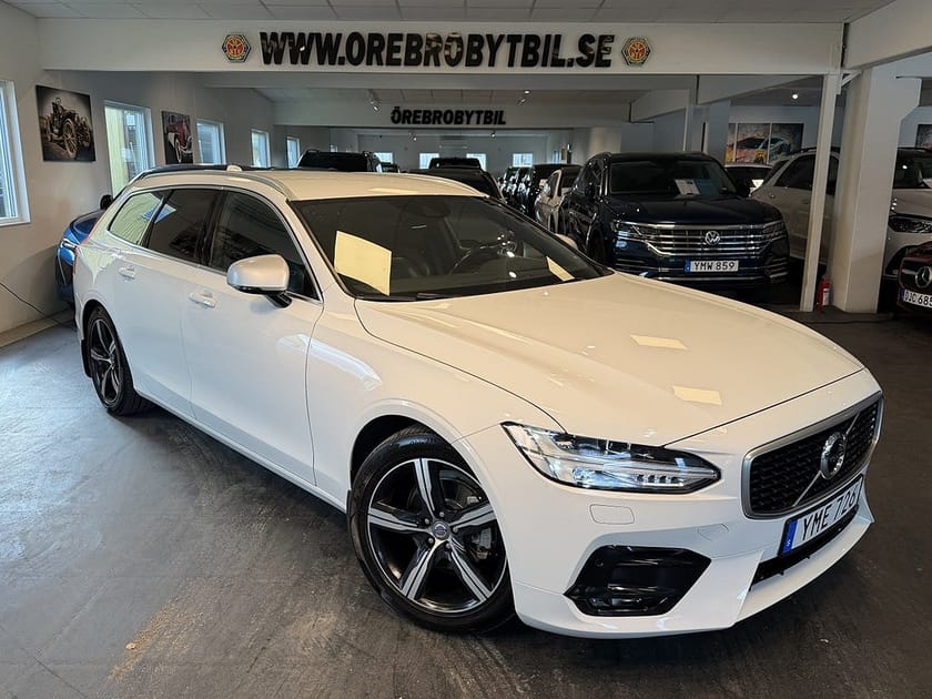 Bild 1 av Volvo V90 D3 AWD Geartronic R-Design Drag Gps Värmare Kamrem bytt