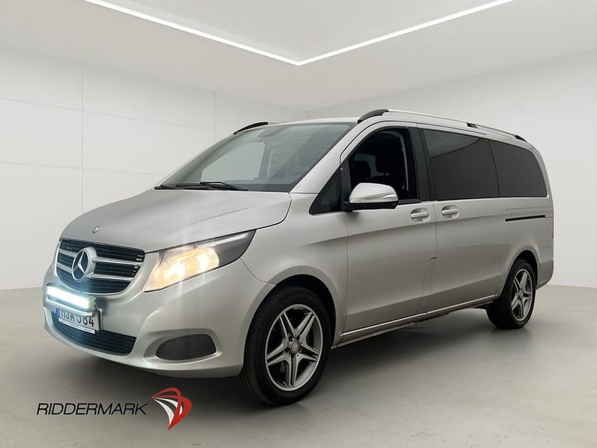 Bild 3 av Mercedes-Benz V 220d 4MATIC 3.1t 220 Lång Avantgarde Drag Värm 8-Sit