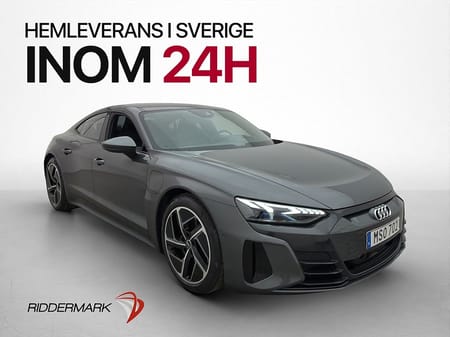 Audi e-tron GT quattro 476hk Pano 360° HUD CarPlay Navi
