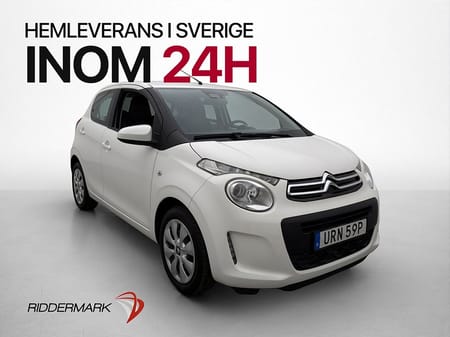 Citroën C1 1.0 VTi 72hk 1 Brukare Kamera Farthållare