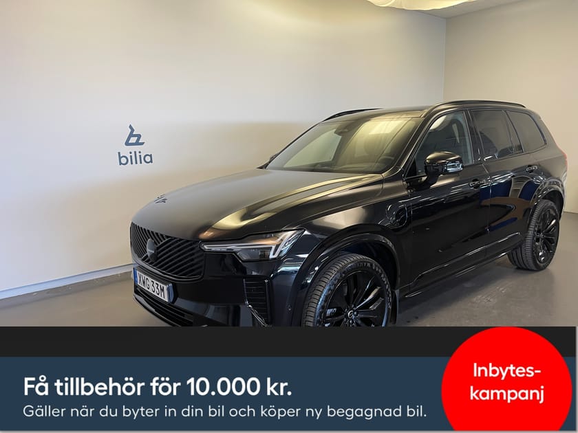 Bild 1 av Volvo XC90 T8 Ultra Black Edition/ 360 Kamera/ Bower&Wilkins/ Navigation/ Massagestol/ 10.000kr Tillbehör/