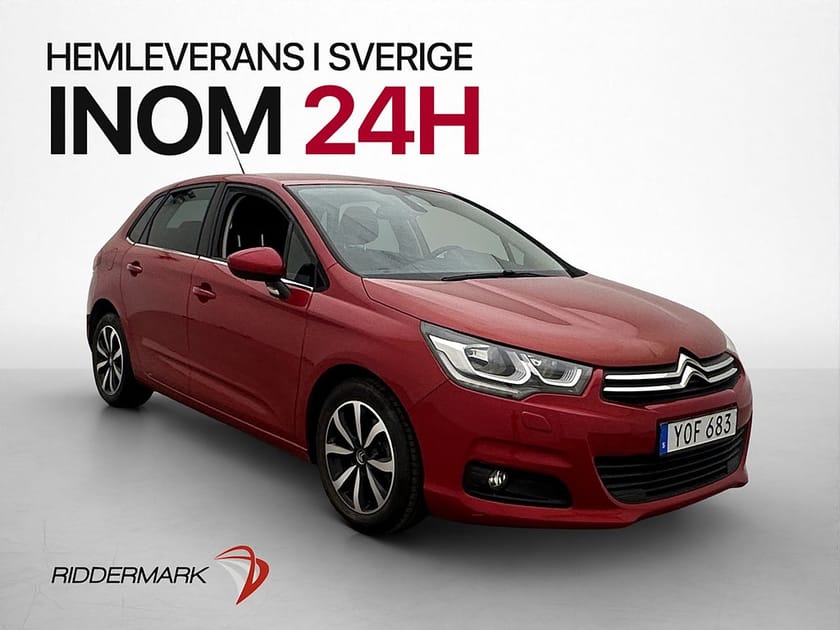 Bild 1 av Citroën C4 1.2 e-THP 130hk Dragkrok Sensorer CarPlay