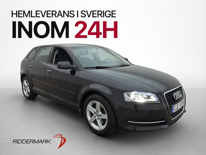 Bild 1 av Audi A3 Sportback 2.0 140hk Attraction 2-Brukare Farthållare Bluetooth