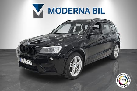 BMW X3 xDrive35d 313hk M Sport Dragkrok Pano HuD Kamera Skinn