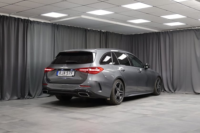 Bild 2 av Mercedes-Benz C 300 T e AMG Premium Drag 360 Keyless Night
