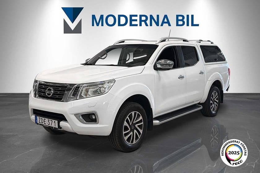 Bild 1 av Nissan Navara Dubbelhytt 2.3 dCi 4WD 190hk Moms Tekna Kåpa Drag Kamera Taklucka