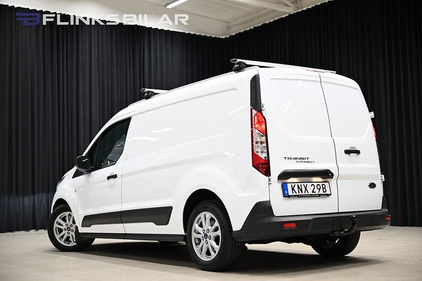 Bild 4 av Ford Transit Connect 210 LWB L2 100HK Automat|Inredd|Xenon|Lågmil|Leasbar