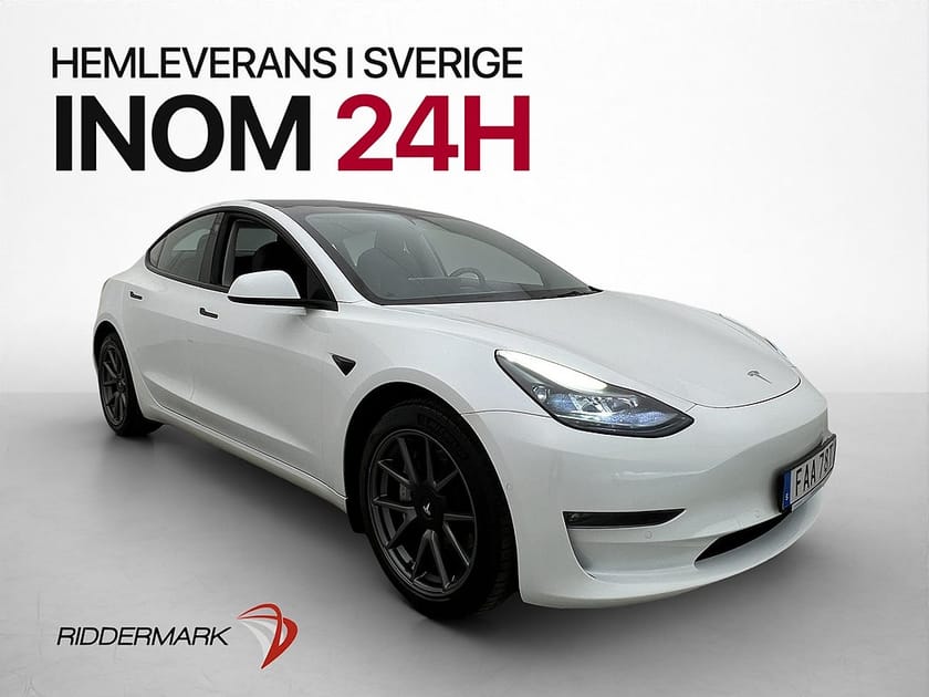 Bild 4 av Tesla Model 3 Long Range AWD Autopilot Rattvärme Svensksåld