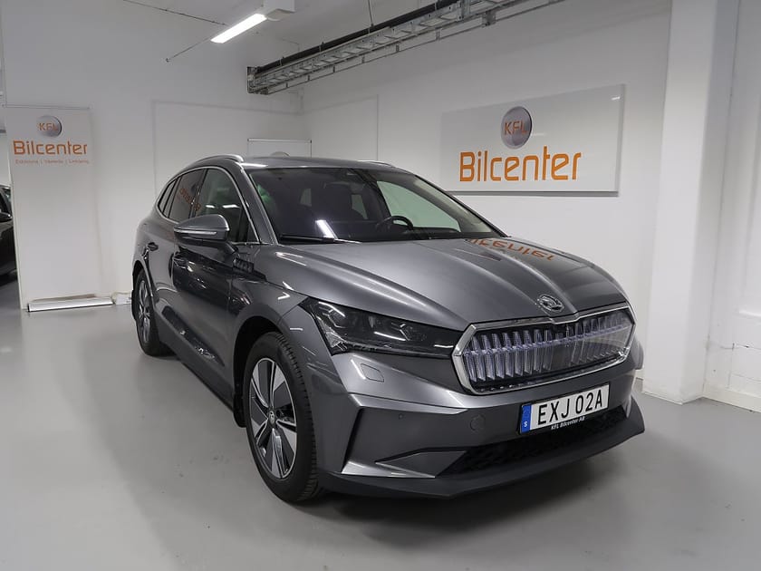 Bild 3 av Škoda Enyaq iV 80x Skoda ADVANCED/MAX V-Däck ingår HUD-CANTON-360°-Drag-Elst
