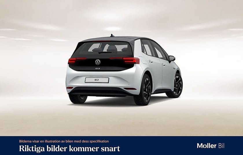 Bild 3 av Volkswagen ID.3 Pro Performance 204hk, Värmepump, Assistanspaket,