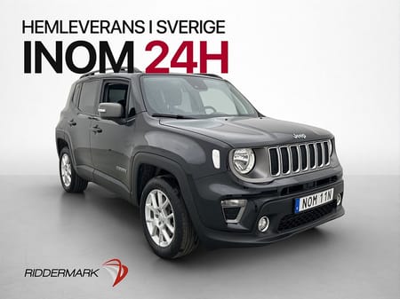 Jeep Renegade 4XE 190hk Kamera CarPlay Rattvärme MOMS