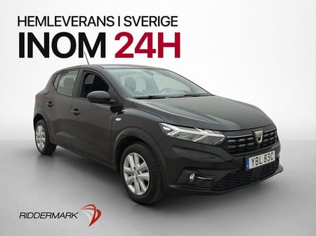 Dacia Sandero 1.0 TCe 91hk P-Sensorer Bluetooth Farthållare