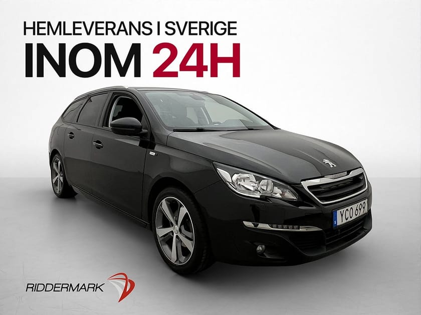 Bild 1 av Peugeot 308 SW 1.2 PureT Active M&K-Värmare Pano Kamera Navi