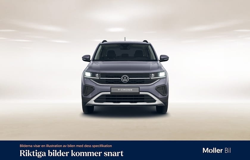 Bild 5 av Volkswagen T-Cross LIFE 1.0 TSI 95HK Backkamera Keyless