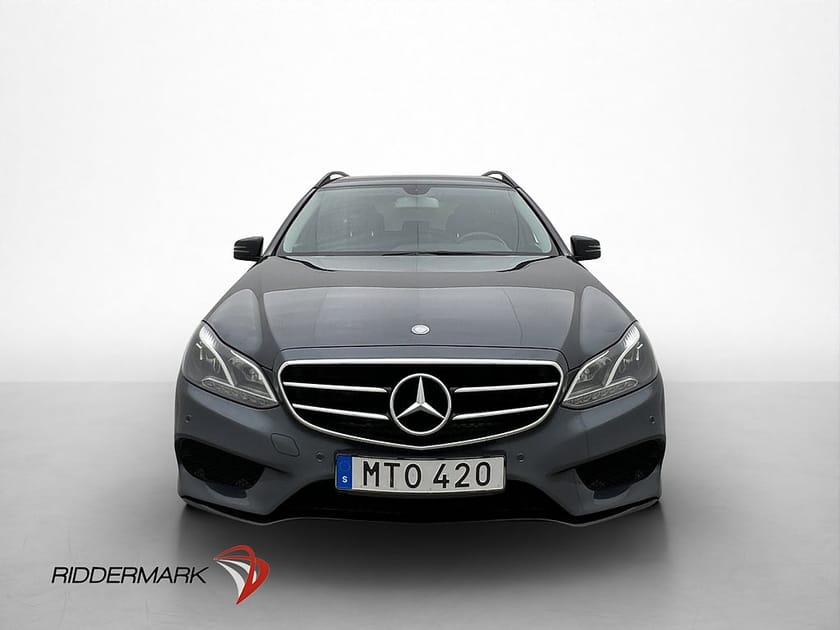 Bild 2 av Mercedes-Benz E 220 T BlueTEC E220 170hk AMG Night Navi Sensorer Halvskinn