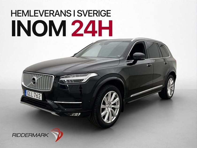 Bild 3 av Volvo XC90 D5 AWD Inscription VOC 360 Navi Skinn Elstol Drag