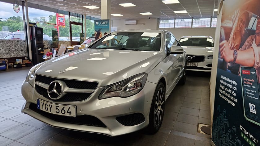 Bild 4 av Mercedes-Benz E 200 Coupé 7G-Tronic Plus Euro 6| En Ägare |3,45%Ränta