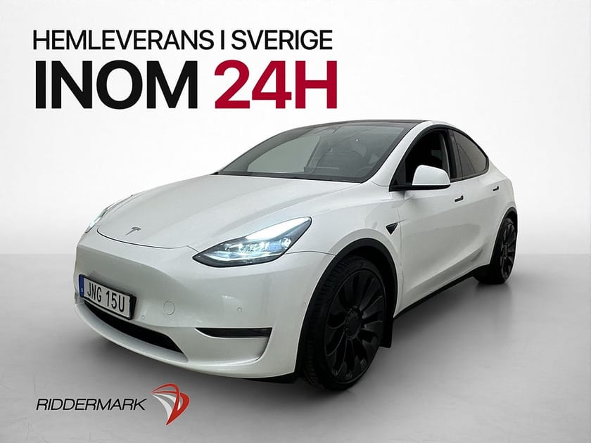 Bild 4 av Tesla Model Y Performance AWD Svensksåld Panorama Drag