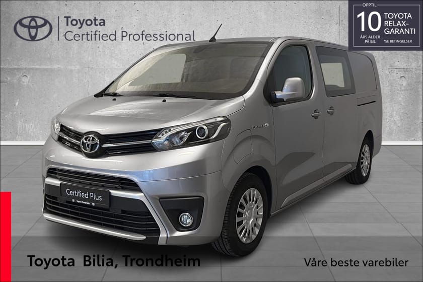 Bilde 1 av Toyota Proace Electric Lang (L2) 2 skyvedører (75kWt) Comfort/alle servicer/