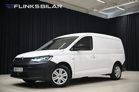 Volkswagen Caddy Cargo Maxi DSG 122HK LED|Drag|Värmare|Backkamera|ActiveInfo|Moms