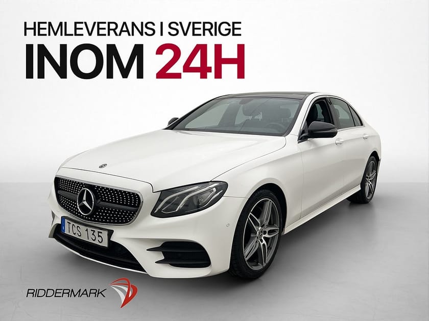 Bild 3 av Mercedes-Benz E 220 d 4MATIC E220d AMG Line Pano Burmester Kamera