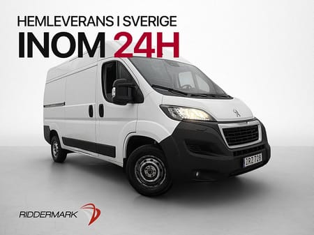 Peugeot Boxer Van L2H2 140hk Ny-Kamrem Värm 3-Sits Kamera Moms