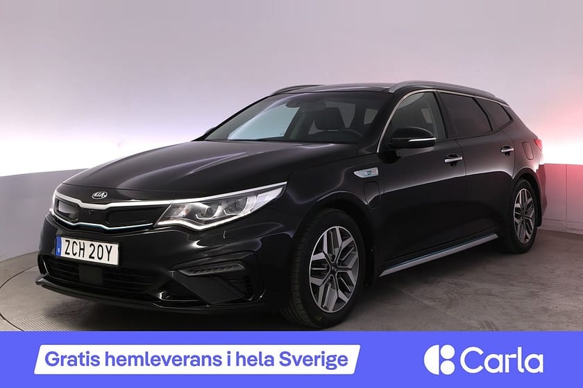 Bild 1 av Kia Optima Sport Wagon Plug-in Hybrid PHEV SW Advance Plus 2 H/K Pano Läder 360 Elstol