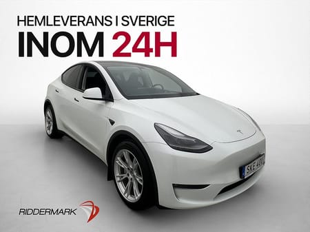 Tesla Model Y Long Range AWD Dragkrok Svensksåld MOMS