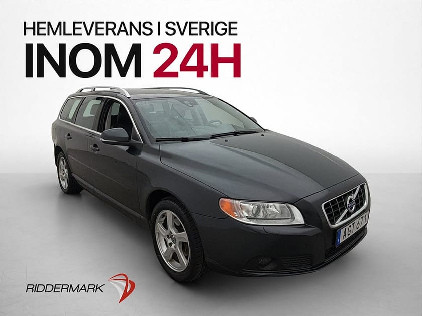 Bild 1 av Volvo V70 T4F 180hk Summum Drag P-sensor Värmare Läder