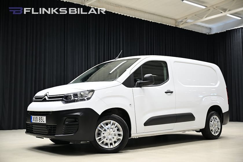 Bild 1 av Citroën Berlingo Van Long 1.5 BlueHDi 102HK L2|Inredd|Drag|Värmare|EnÄgare|Moms