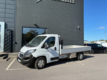 Peugeot Boxer Chassi Cab 4000 mm flak 165hk Manuell,  lemstöd, FULLT MOMSAVDRAG
