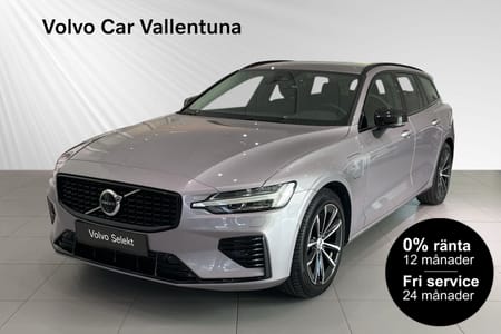 Volvo V60 T6 Plus Dark Nordic Edition - Dragkrok 0% RÄNTA