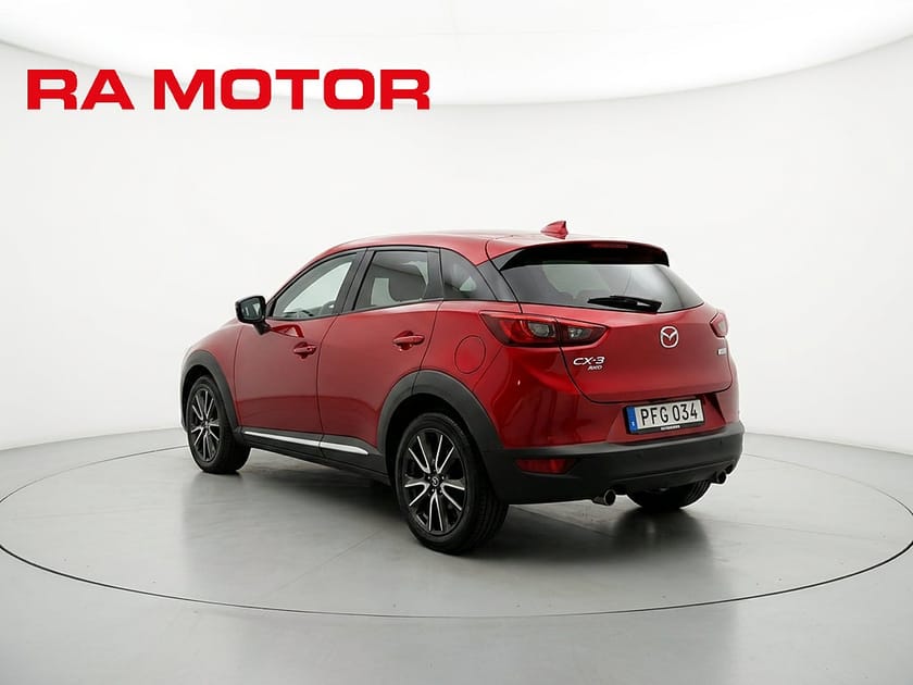 Bild 4 av Mazda CX-3 2.0 150hk AWD | Optimum | Bose | Backkamera | Nav | HUD