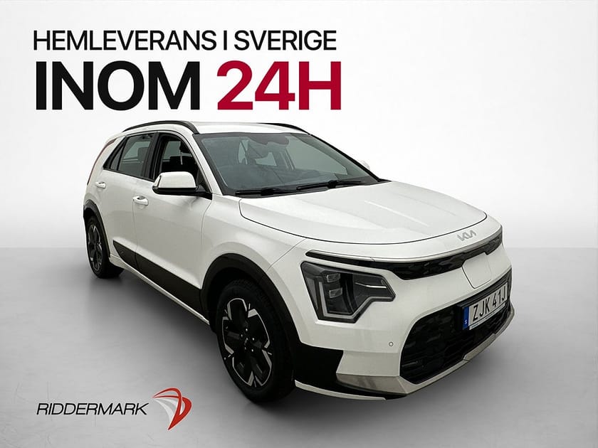 Bild 1 av Kia Niro EV 204hk Action Kamera Navi Rattvärme Läder CarPlay