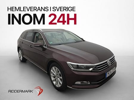 Volkswagen Passat Sportscombi 2.0 TDI Pano D-Värmare Kamera Skinn Drag