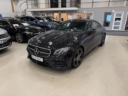 Mercedes-Benz E 220 d Coupé 9G-Tronic AMG Line Pano 2,99% Ränta