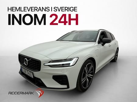 Volvo V60 Recharge T6 AWD R-Design 350hk VOC Cockpit Navi