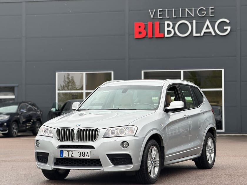 Bild 1 av BMW X3 xDrive28i Steptronic M Sport Navi Skinn Rattvärme