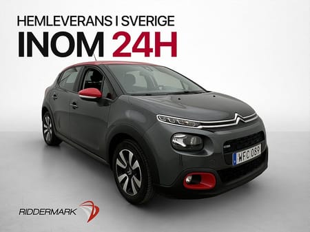 Citroën C3 1.2 PureTech 82hk Dragkrok CarPlay P-Sensorer