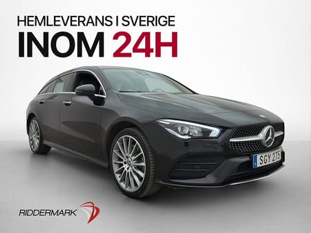 Mercedes-Benz CLA 250 e Shooting Brake CLA250 218hk AMG Wide Kamera HalvSkinn Drag