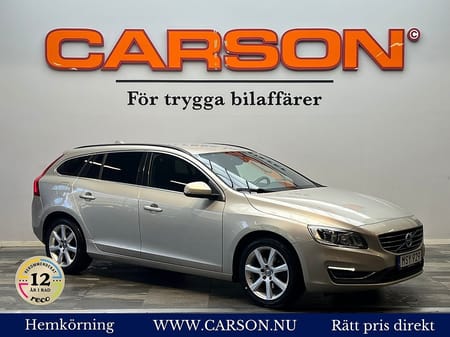 Volvo V60 D2 Geartronic Momentum Rattvärme Värmare Farthållare