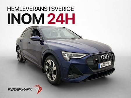 Audi e-tron 50 quattro Q S line Svart Optik Adp-fart Kamera Nav Drag