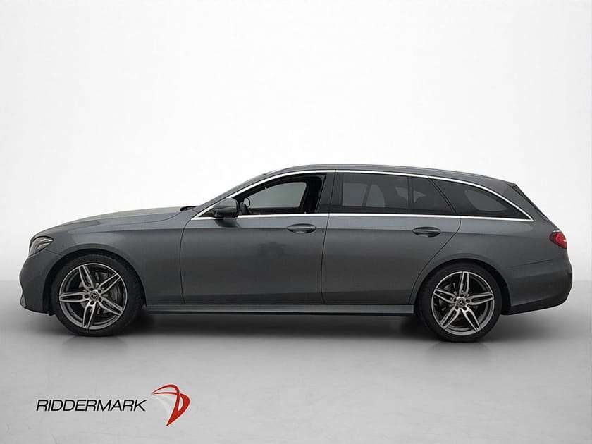 Bild 2 av Mercedes-Benz E 220 T d E220 194hk AMG Line Pano 360° Dragkrok Navi