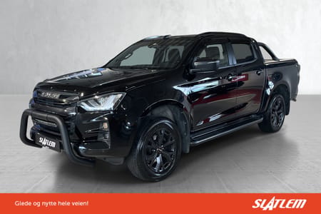 Isuzu D-Max Dobbelcab 1.9 AUTOMAT/BLACK EDITION/WEBASTO/BØYLER/EKSTRALYS/KROK