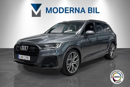 Audi Q7 50 TDI quattro 7-Seater 286hk 7sits S Line Drag Pano Matrix Moms