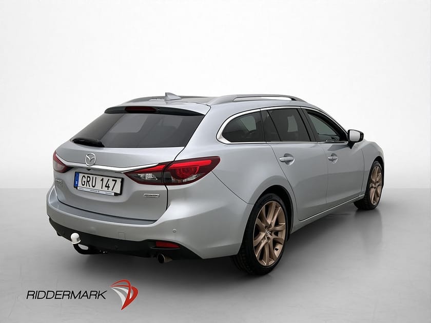 Bild 5 av Mazda 6 Wagon 2.2 AWD Optimum BOSE HUD Drag Kamera Skinn