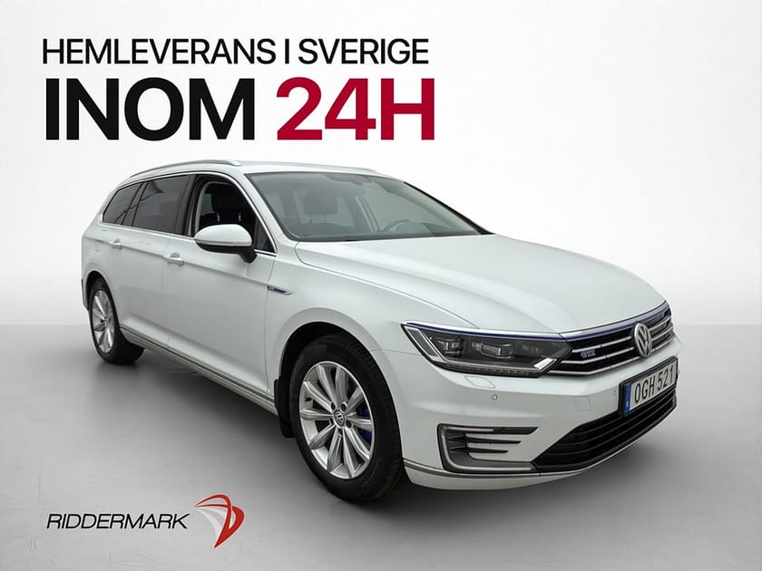 Bild 1 av Volkswagen Passat Variant GTE 1.4 TSI 218hk P-Värmare Kamera Carplay