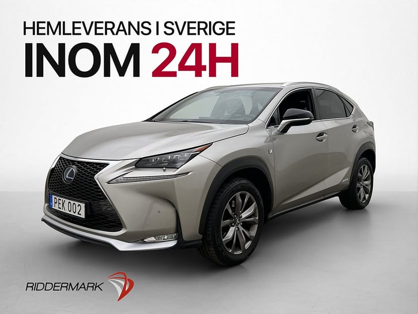 Bild 3 av Lexus NX 300h AWD 197hk F-Sport Skinn Kamera Rattvärme
