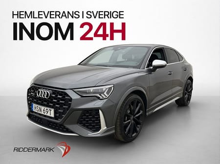 Audi RS Q3 Sportback RSQ3 400hk En-Brukare Matrix M&K-Värmare Drag